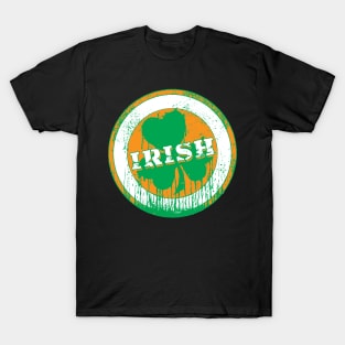 Dripping Irish Shamrock St. Patricks Day T-Shirt